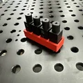 Đế giữ chốt Fireball Tool 1 inch chuẩn Gridfinity - Thumbnail 1