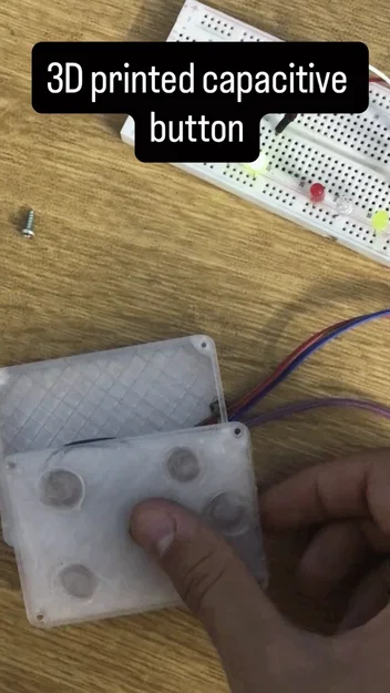 Vỏ hộp cảm biến chạm điện dung ESP32 (TouchBox ESP32) - Image 1