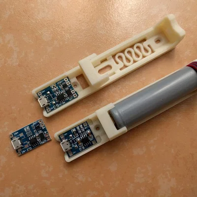 Giá đỡ mạch sạc pin 18650 TP4056