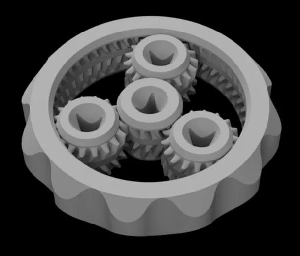 Fidget Spinner bánh răng hành tinh GOTED - Image 1