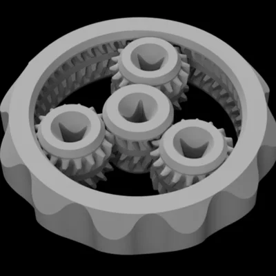 Fidget Spinner bánh răng hành tinh GOTED