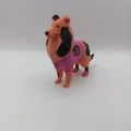 Mô hình chú chó Rough Collie cầu thủ bóng đá - Thumbnail 2