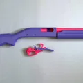 Súng Shotgun Pump-Action Đồ chơi hoạt động được • In 3D 100% - Thumbnail 4