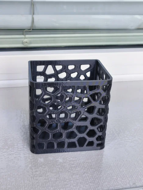 Ống Cắm Bút Voronoi Hiện Đại | Mô Hình In 3D Đa Năng - Image 3
