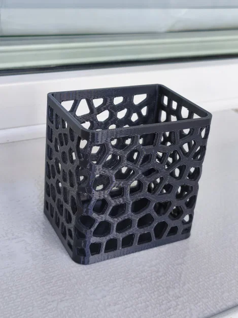 Ống Cắm Bút Voronoi Hiện Đại | Mô Hình In 3D Đa Năng - Image 4