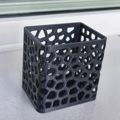 Ống Cắm Bút Voronoi Hiện Đại | Mô Hình In 3D Đa Năng