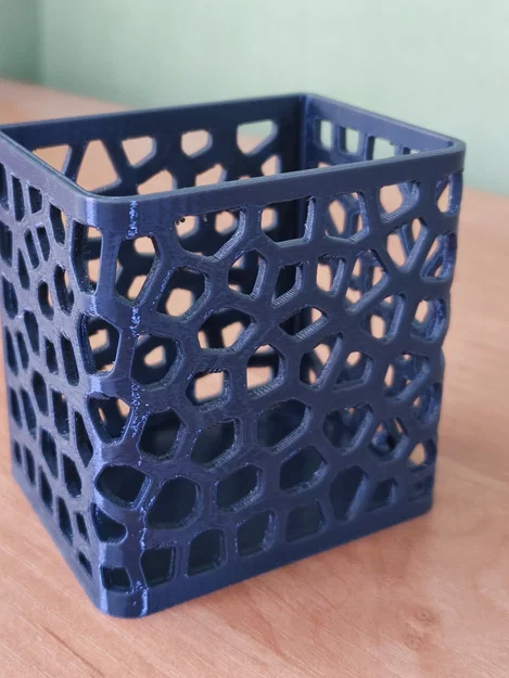 Ống Cắm Bút Voronoi Hiện Đại | Mô Hình In 3D Đa Năng - Image 6