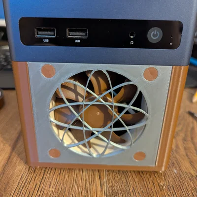 Bộ case mở rộng 4 ổ cứng HDD 2.5 inch in 3D cho Soyo M4 Plus Mini PC