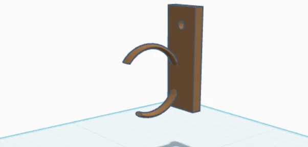 Móc treo mũ lưỡi trai gắn tường (Cap Holder) in 3D tiện dụng - Image 1