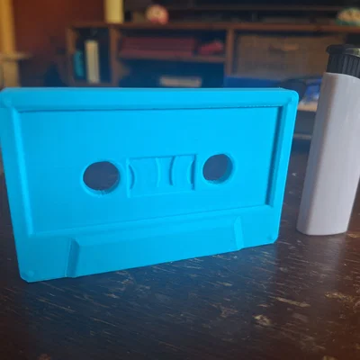 Mô hình băng Cassette 3D cỡ thật - Trang trí phong cách Retro