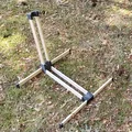 Giá đỡ xe đạp với các thanh gỗ (Bike Stand with wood strips) - Thumbnail 2