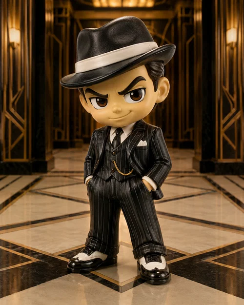 Mô hình Chibi quý tộc phong cách Art Deco đầy đẳng cấp - Image 1