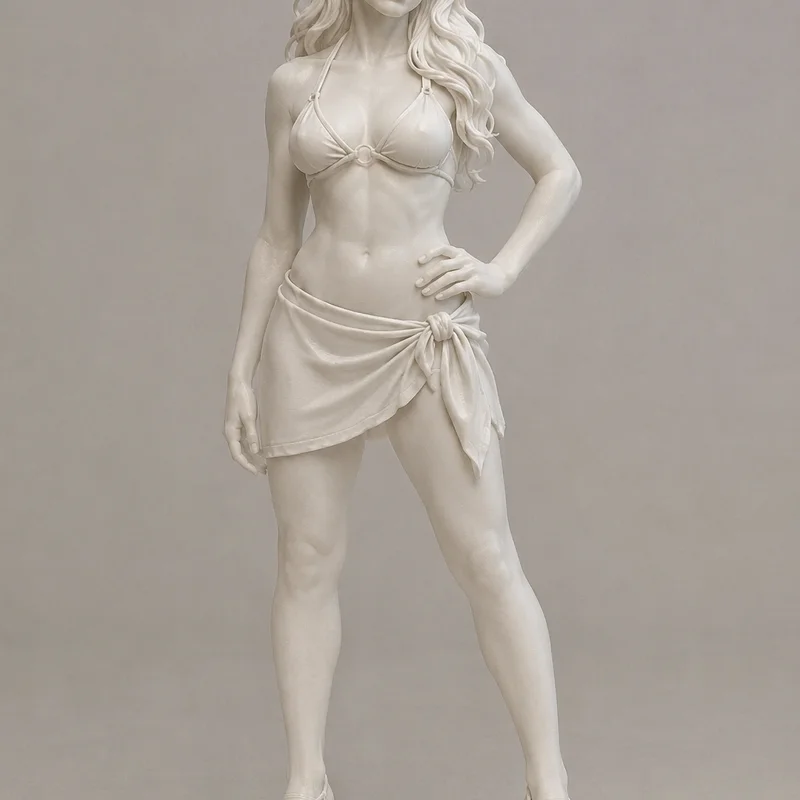 Mô hình điêu khắc tượng phụ nữ (Woman Sculpture) in 3D tinh xảo