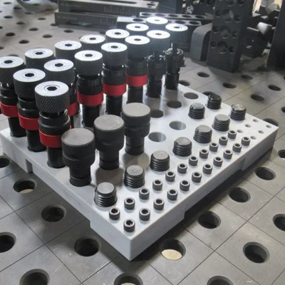 Khay Đựng Chốt Hàn (Fixture Table Pin) Cho Hệ Thống Fireball Tool