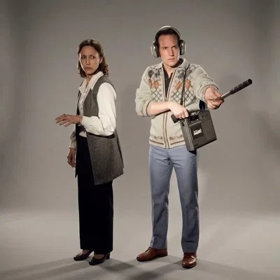 Mô hình 3D Ed và Lorraine Warren trong The Conjuring 2013