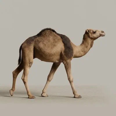 Mô hình 3D Lạc đà một bướu (Dromedary Camel) chất lượng cao