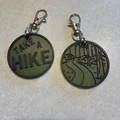 Móc khóa chủ đề đi bộ đường dài in 3D (Hiking Themed Keychains) - Thumbnail 2
