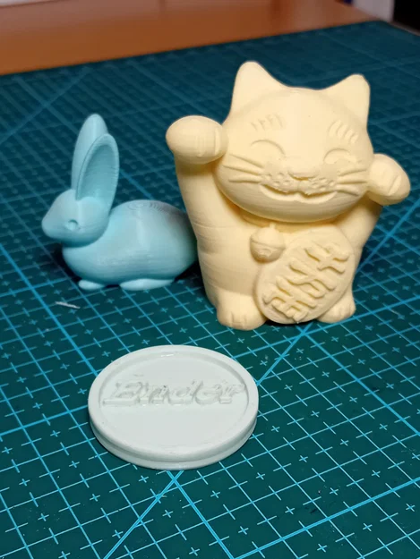 Các mô hình gốc của Ender 3 S1/S1 Pro (Mèo, Thỏ và Đồng xu Ender Bitcoin) - Image 1