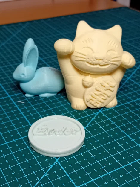 Các mô hình gốc của Ender 3 S1/S1 Pro (Mèo, Thỏ và Đồng xu Ender Bitcoin) - Image 2