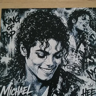 Mô hình in 3D Mickael Jackson (HueForge)
