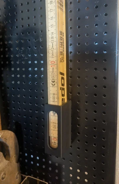 Giá treo thước gấp thông minh cho bảng lỗ pegboard Biltema - Image 1