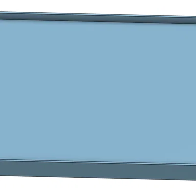 Tấm top plate trơn, full chiều rộng, có thể ghép nối (tương thích Stackable shelf organizer)
