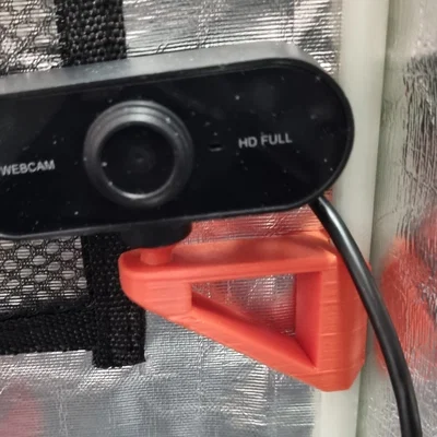 Ngàm gắn camera cho thanh rod 8mm (Lều/Vỏ che máy in Elegoo)