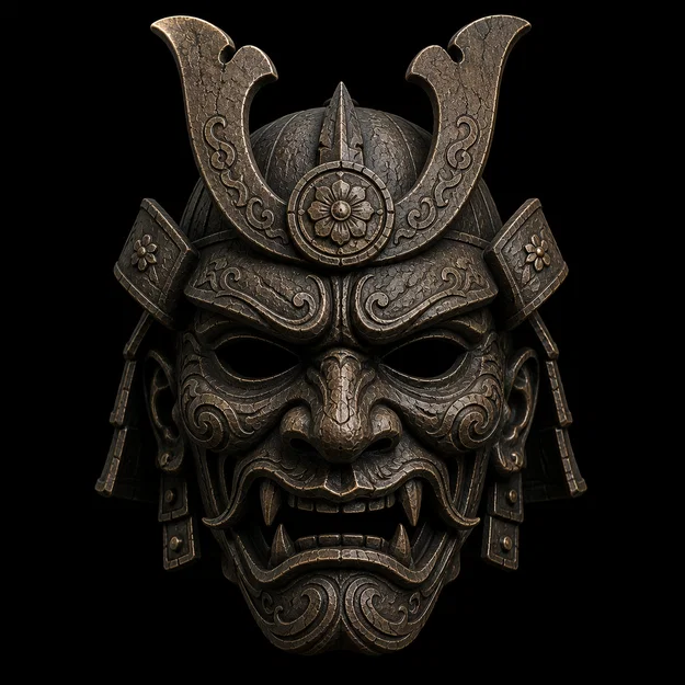 MẶT NẠ SAMURAI ONI – BỘ SƯU TẬP LEGENDS MASK #07 - Image 1