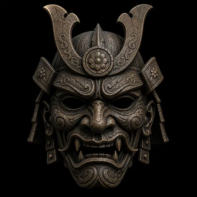 MẶT NẠ SAMURAI ONI – BỘ SƯU TẬP LEGENDS MASK #07