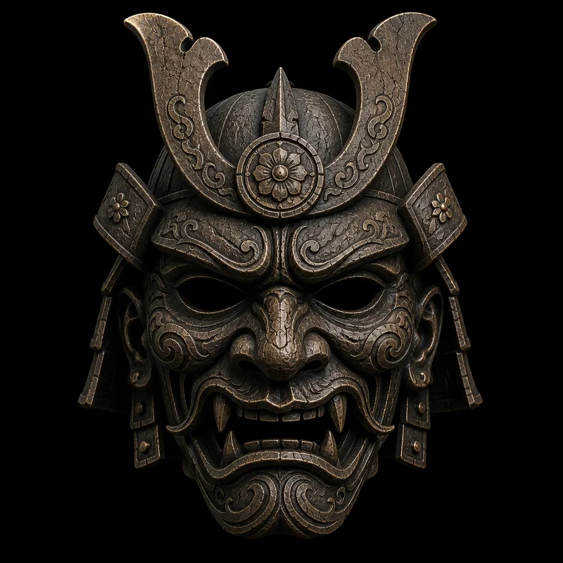 MẶT NẠ SAMURAI ONI – BỘ SƯU TẬP LEGENDS MASK #07