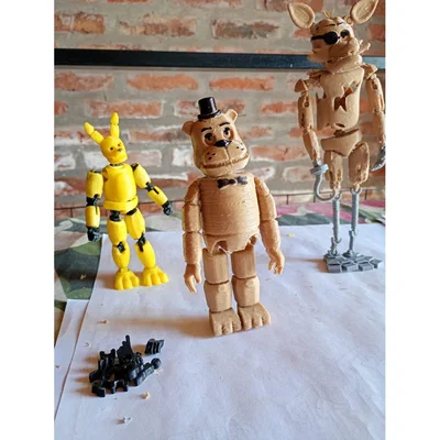 Freddy Fazbear - Mô hình nhân vật có khớp nối