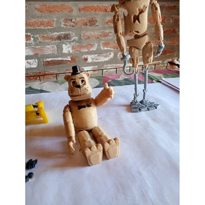 Freddy Fazbear - Mô hình nhân vật có khớp nối