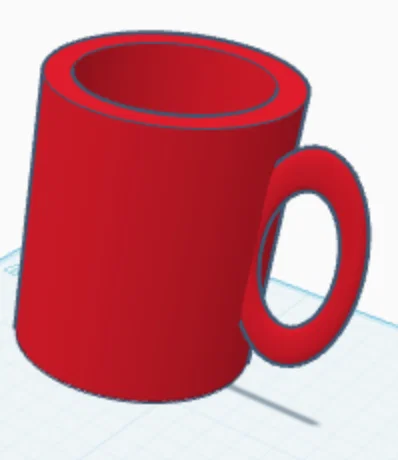 Mẫu thiết kế chiếc cốc 3D (Mug) đơn giản và tinh tế - Image 1