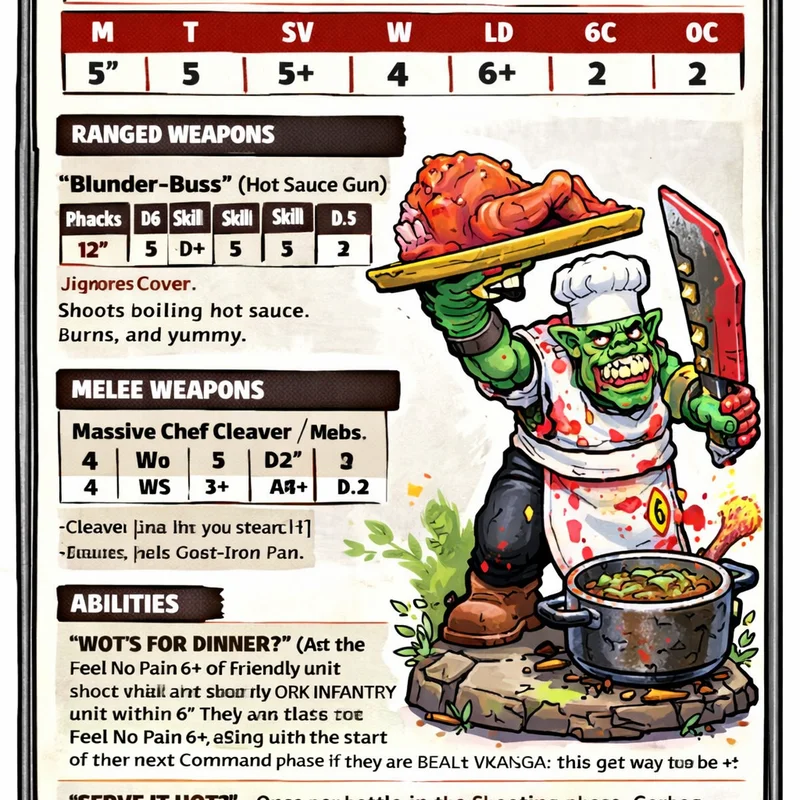 Garbage da Chef - Đầu bếp Orc không gian