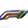 Kệ Sách Treo Tường Hình Logo Formula 1 - Thumbnail 6