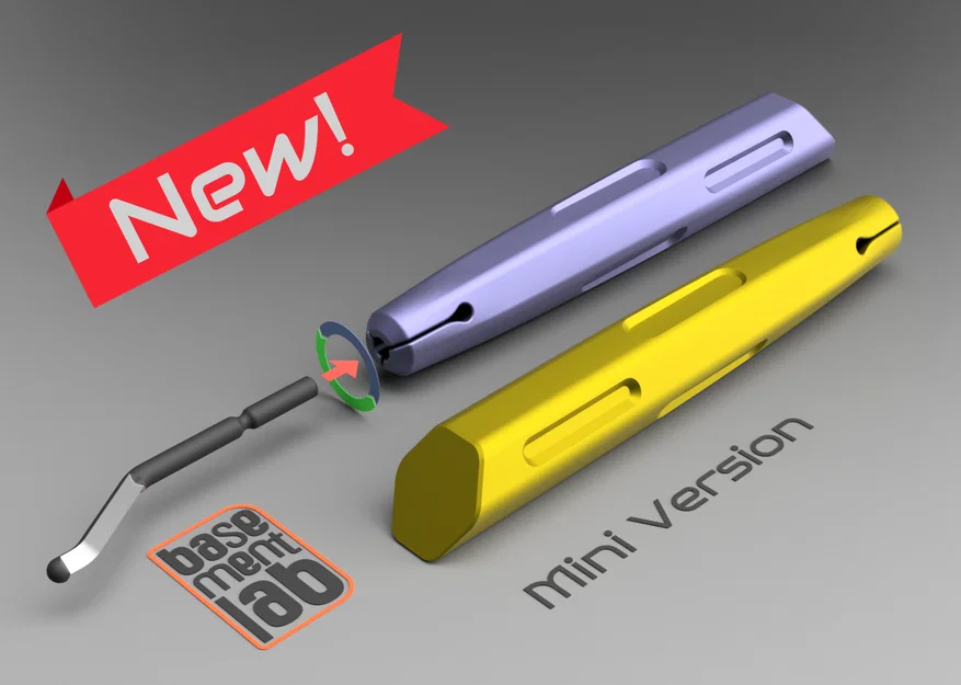 Cán dao gọt bavia (Deburring Tool) phiên bản "Mini" - Image 1