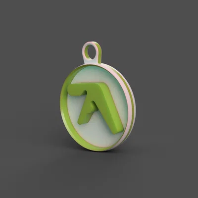 Mặt dây chuyền biểu tượng Aphex Twin (Syro) - File in 3D độc lạ