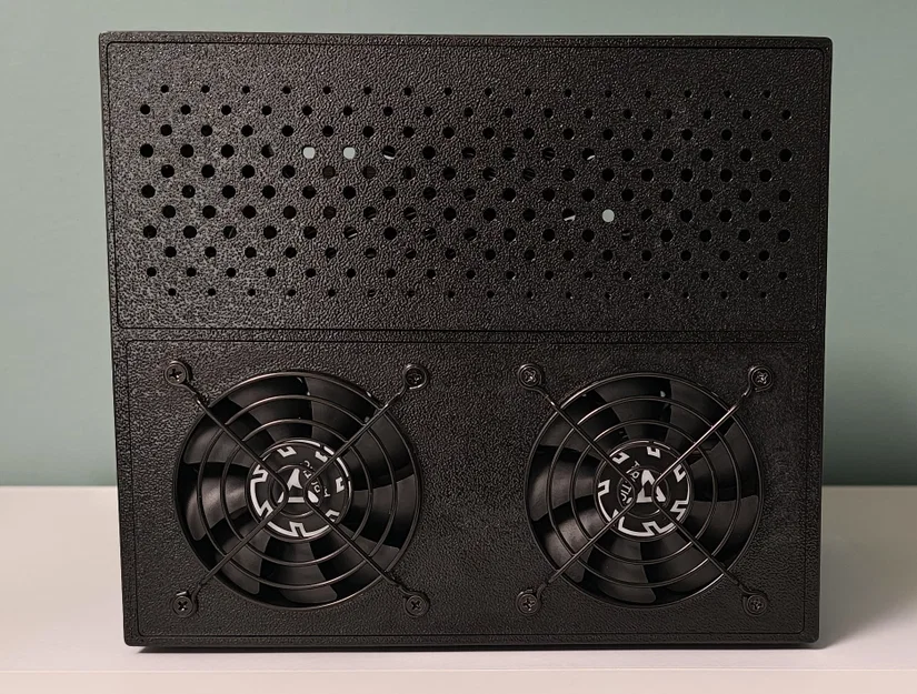 Thùng máy NAS 6 khay 8L siêu nhỏ gọn (Mini-ITX / Mini PC + FlexATX) - Image 2