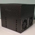 Thùng máy NAS 6 khay 8L siêu nhỏ gọn (Mini-ITX / Mini PC + FlexATX) - Thumbnail 4