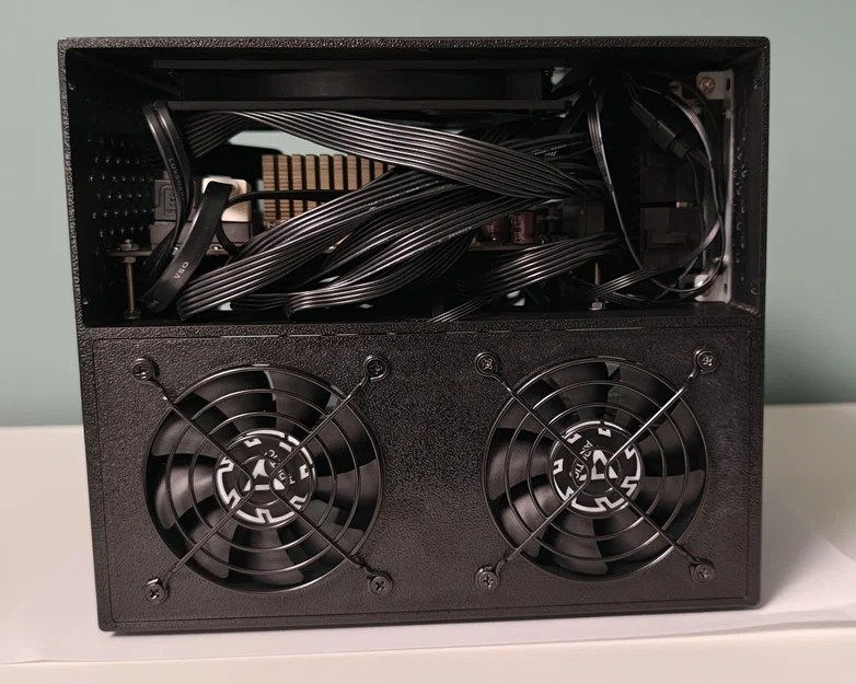 Thùng máy NAS 6 khay 8L siêu nhỏ gọn (Mini-ITX / Mini PC + FlexATX) - Image 7