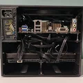 Thùng máy NAS 6 khay 8L siêu nhỏ gọn (Mini-ITX / Mini PC + FlexATX) - Thumbnail 9
