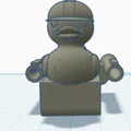 Mô hình Vịt Chiến Binh (Pato Soldado) trang trí mũ độc đáo - Thumbnail 1