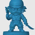 Mô hình Chibi Black Barney (Lấy cảm hứng từ Buck Rogers) - Thumbnail 3