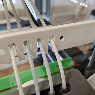 Mod bảo vệ ống PTFE cho Flashforge AD5X (IFS) - Hỗ trợ in PLA và TPU