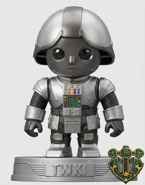 Mô hình Twiki chibi lấy cảm hứng từ Buck Rogers - Image 2