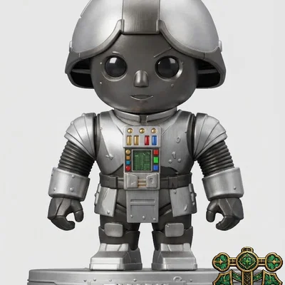Mô hình Twiki chibi lấy cảm hứng từ Buck Rogers