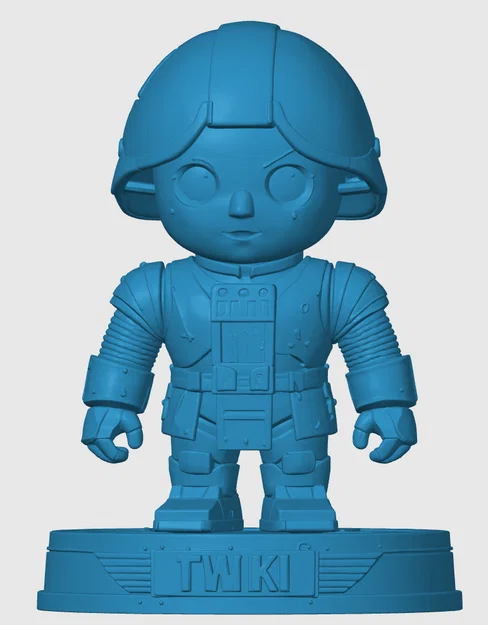 Mô hình Twiki chibi lấy cảm hứng từ Buck Rogers - Image 3