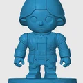 Mô hình Twiki chibi lấy cảm hứng từ Buck Rogers - Thumbnail 3