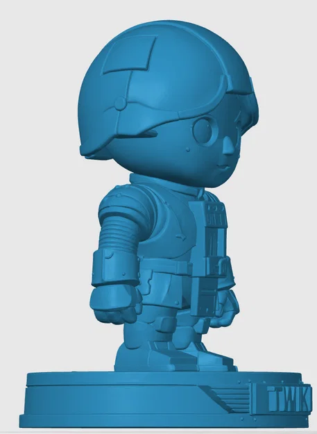 Mô hình Twiki chibi lấy cảm hứng từ Buck Rogers - Image 4
