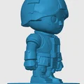 Mô hình Twiki chibi lấy cảm hứng từ Buck Rogers - Thumbnail 4